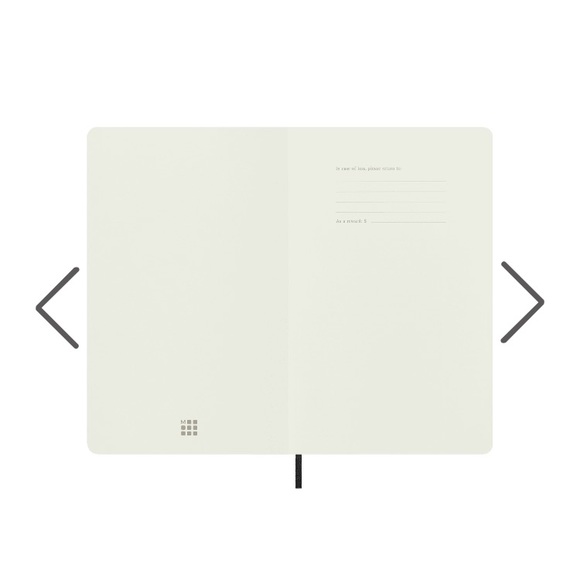 MOLESKINE *BLUE* Softcover Ruled Notebook, sz 8.5 x 5 - Picture 4 of 8